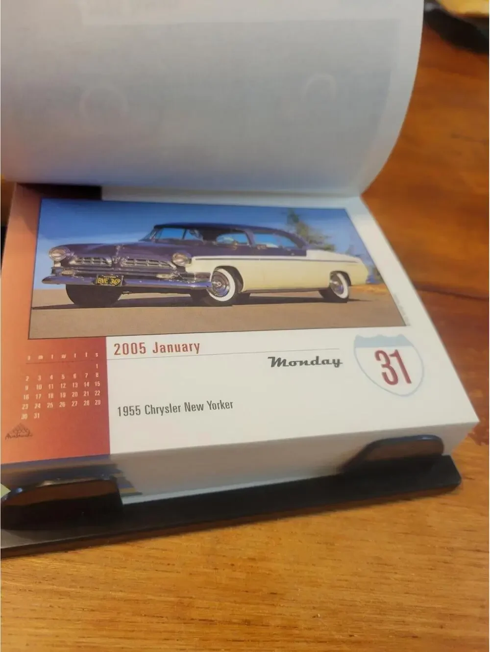 Classic Cars and Trucks 2005 Daily Boxed Calendar